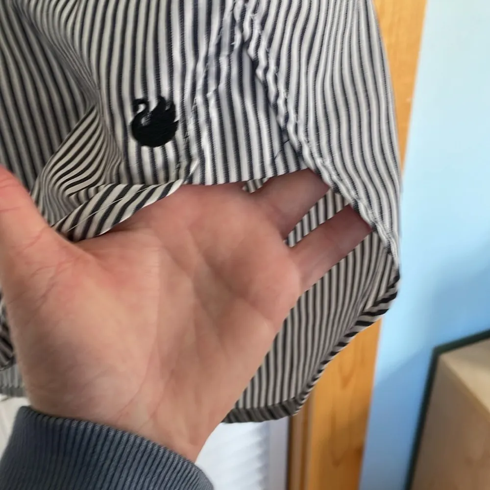 100% cotton  striped button up top XL - Image 7