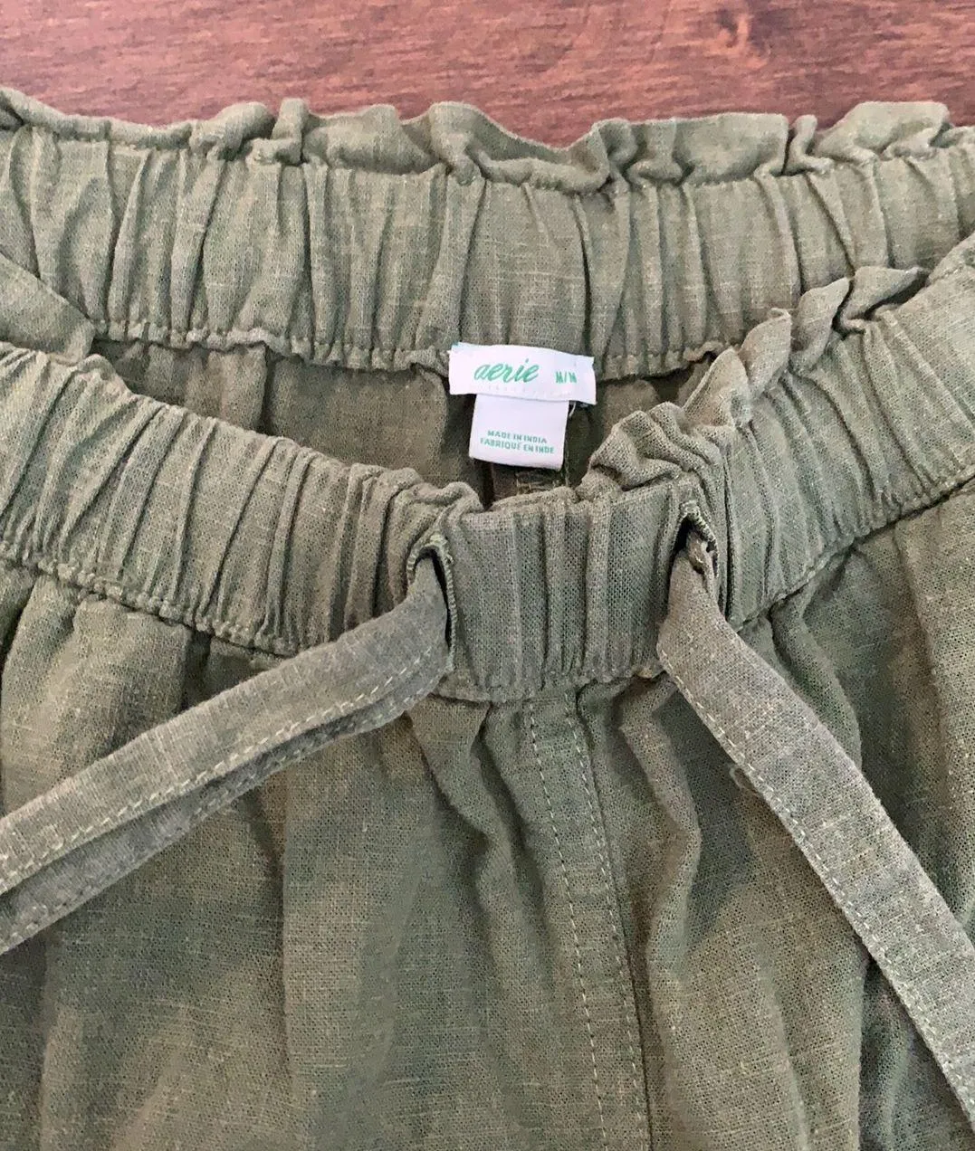 Aerie Olive Green Pants - Image 4