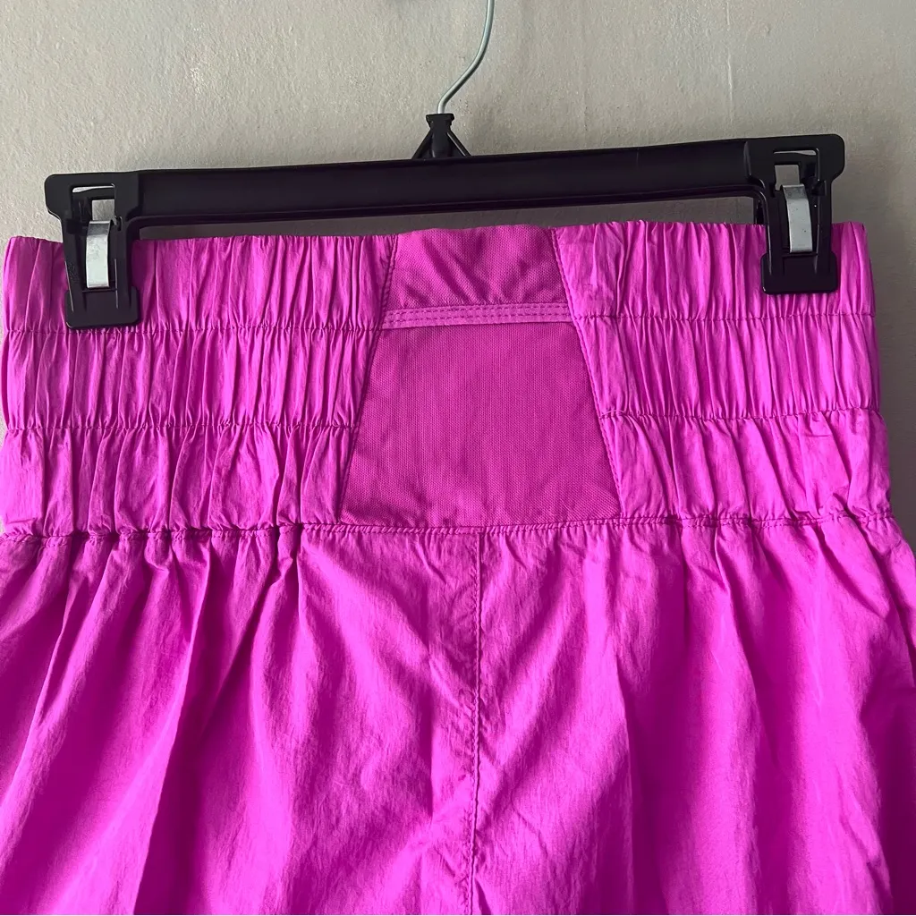 Free People Movement Hot Pink Way Home Shorts Size Medium - Image 4