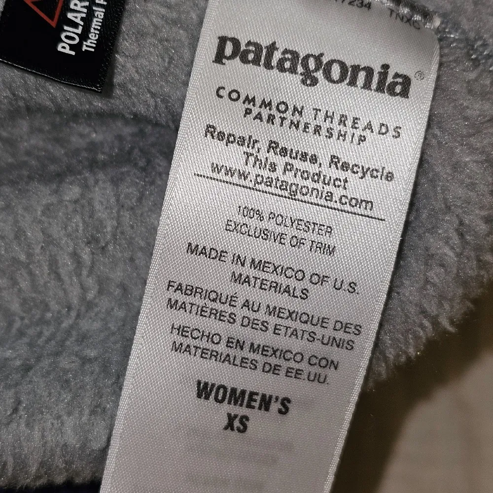 Patagonia Womens Gray Purple Re-Tool‎ Vest XS - Image 5