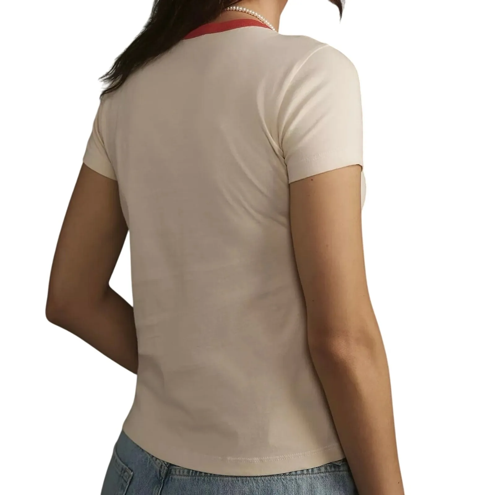 ANTHROPOLOGIE LETLUV Foo Fighter Graphic Tee Size L New w/o Tag MSRP $68 SOO Size L - Image 3