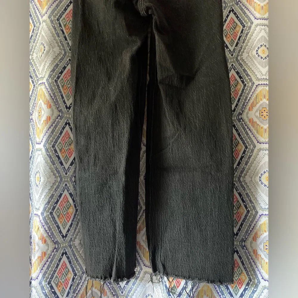 high waisted straight leg jeans - Image 2