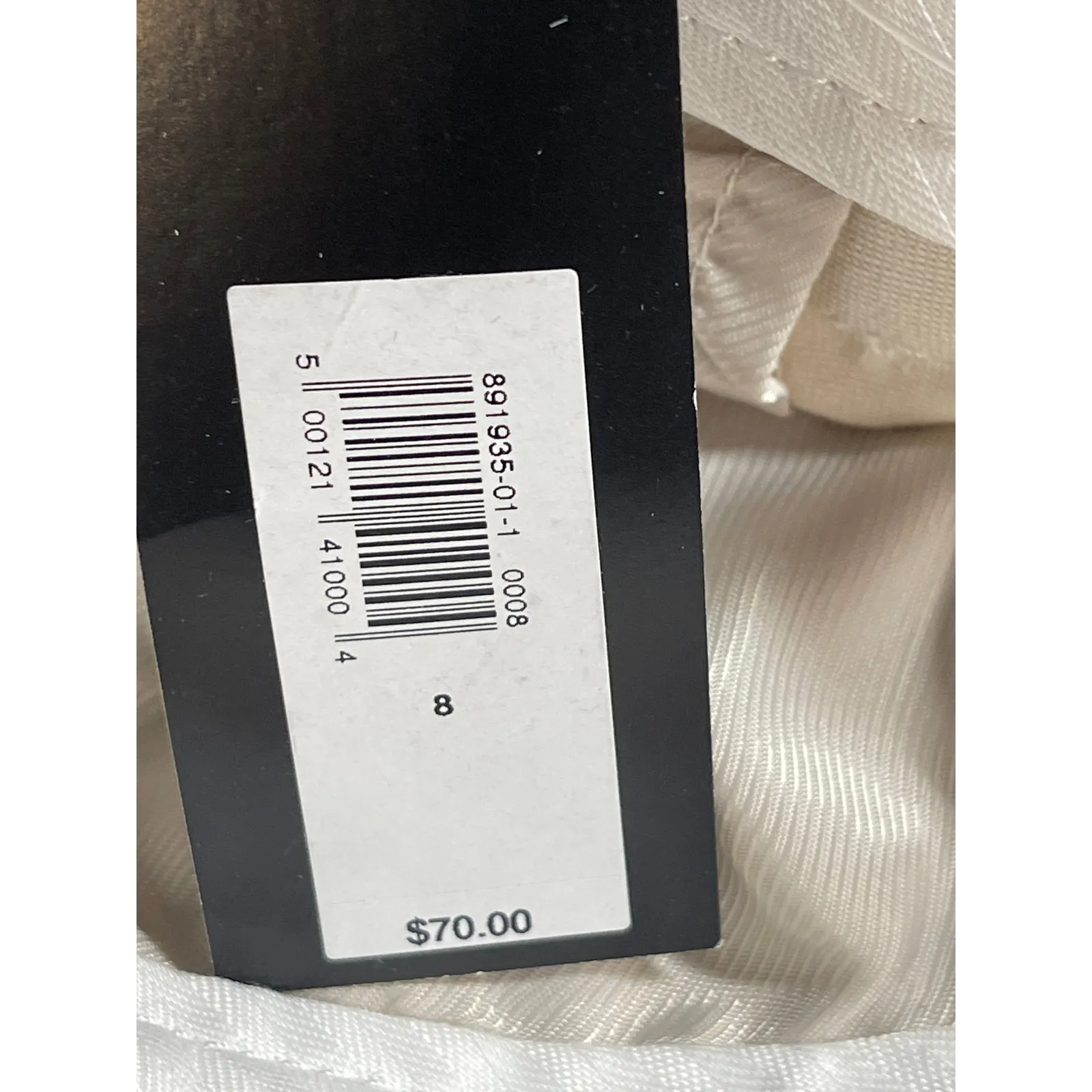 NEW Banana Republic Women's White High Rise Chino Khaki Bermuda Shorts Size 8 - Image 4