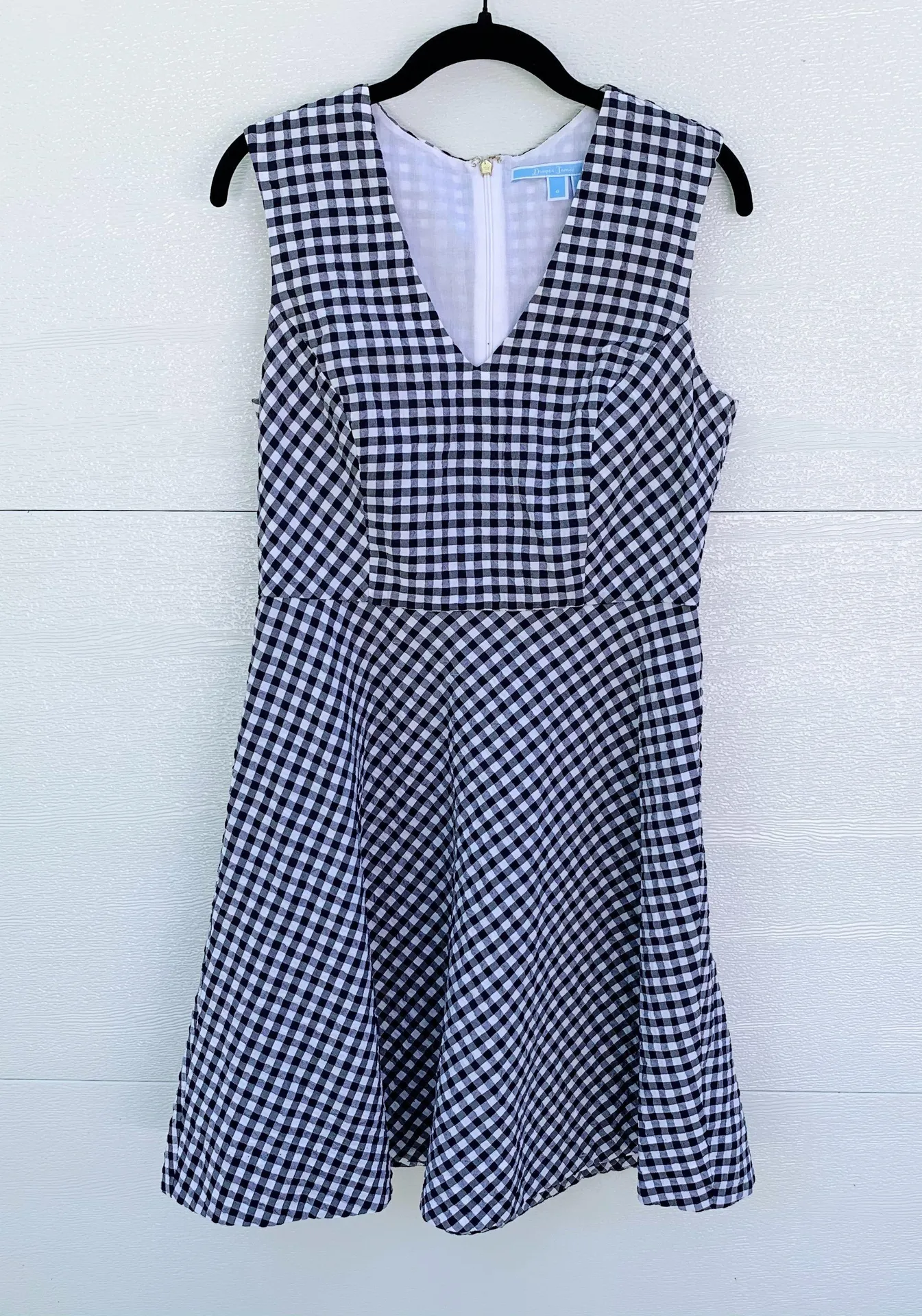 Love Circle Gingham Dress - Image 4