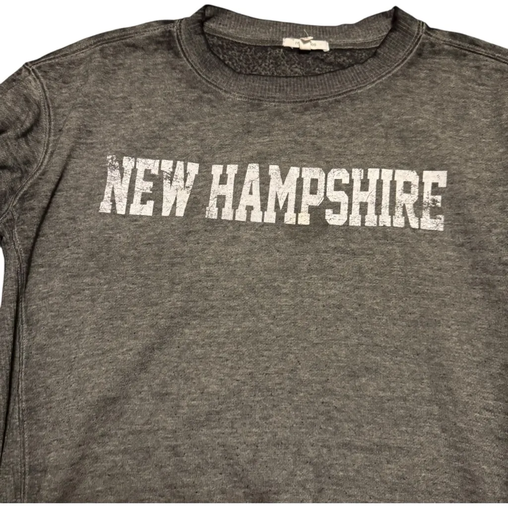 Maurices Crew Neck Long Sleeve New Hampshire Women’s Graphic Sweatshirt Sz M - Image 9