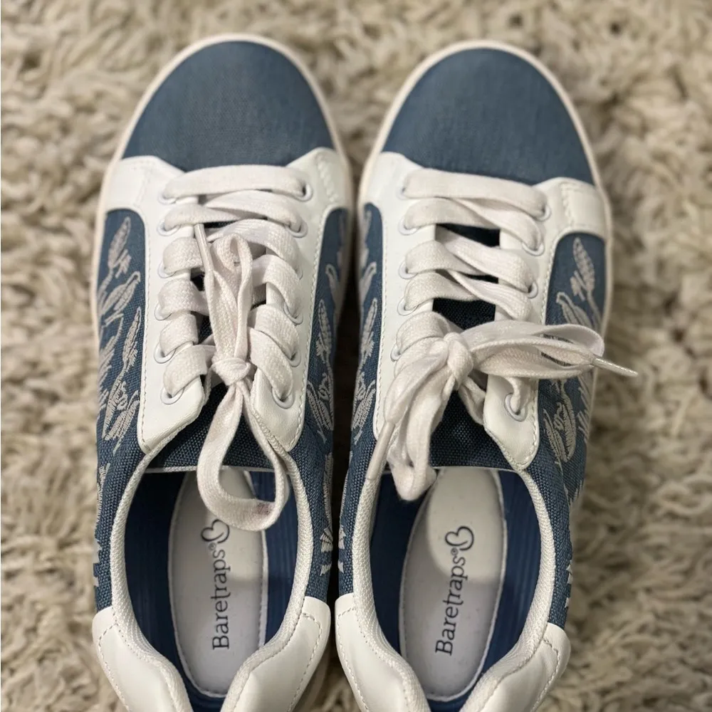 Beartraps Nishelle Blue & White Rebound Technology Support Size 6.5 - Image 14