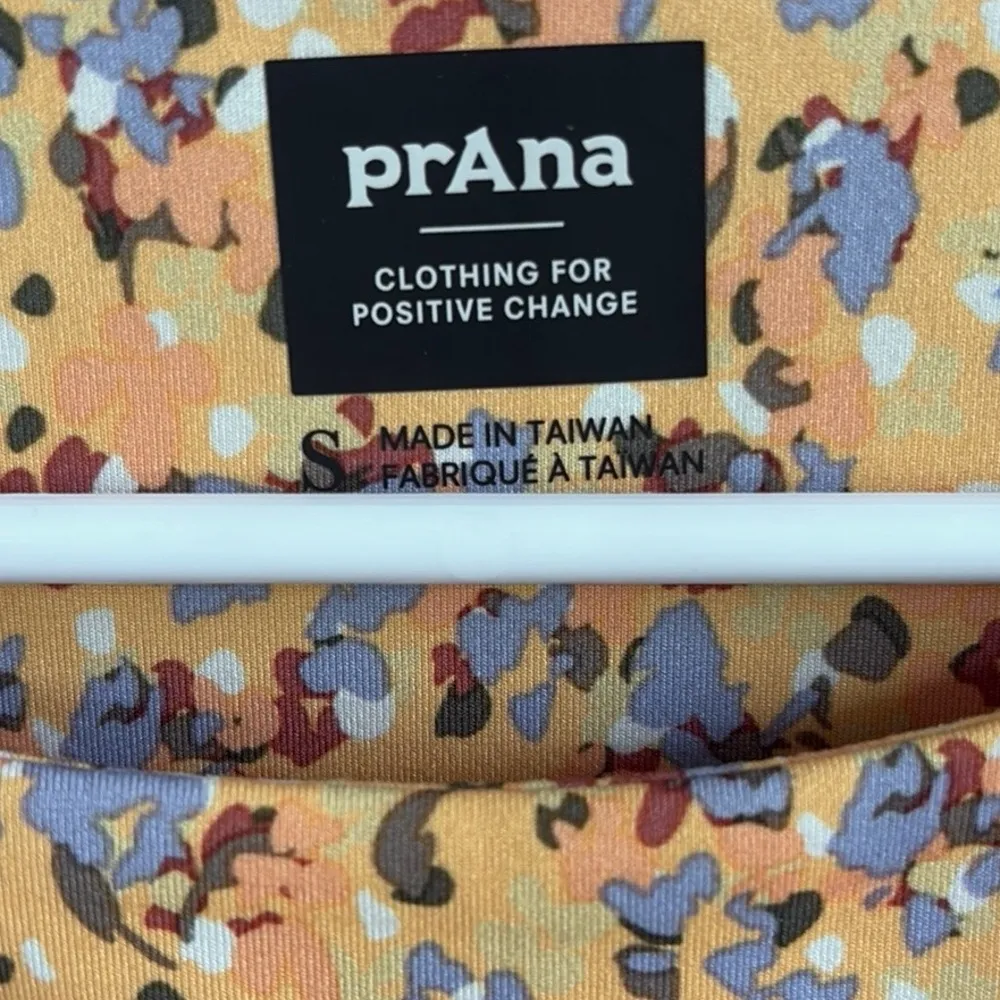 NWOT Prana Emerald Lake Dress Yellow Floral Size Small - Image 3