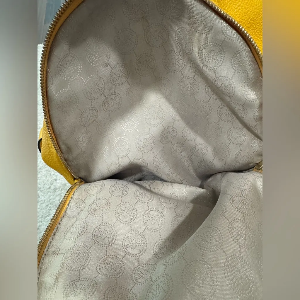 Michael Kors Yellow Backpack - Image 7
