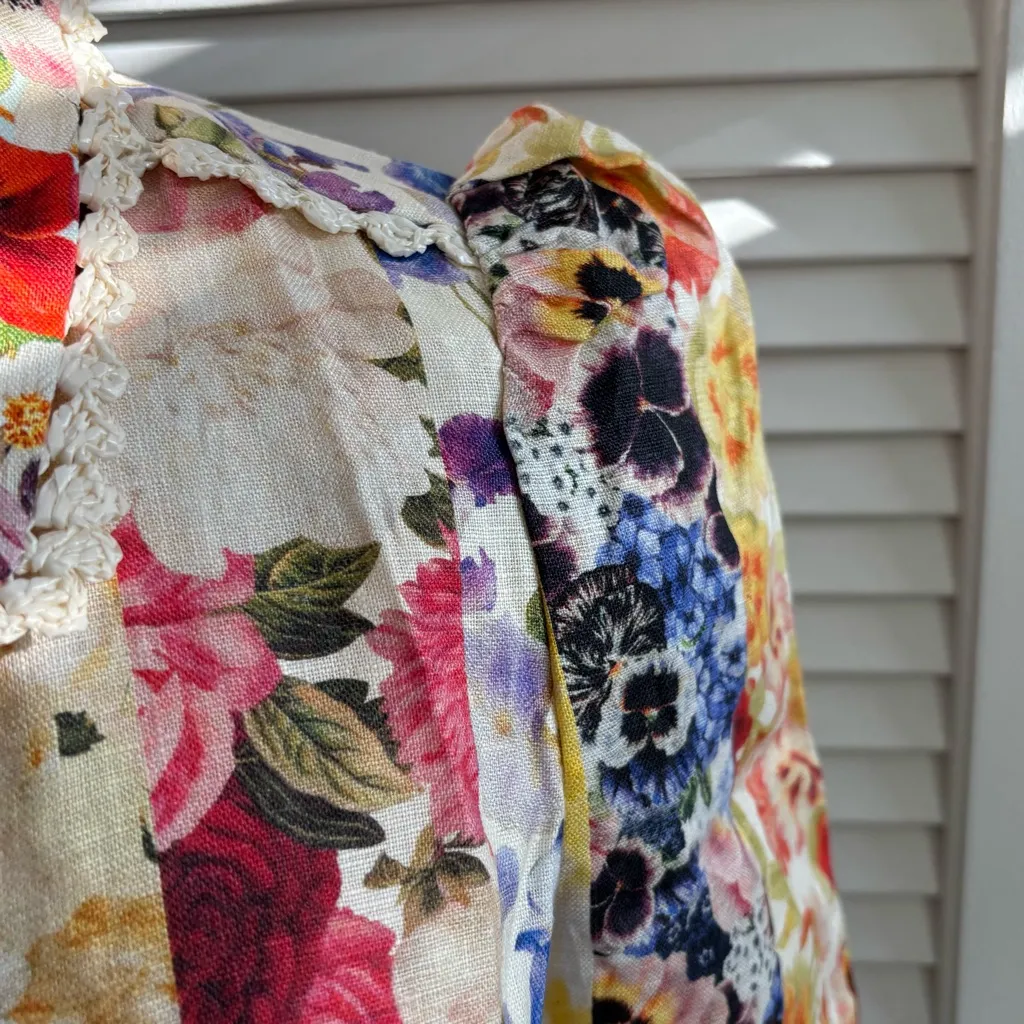 Zimmermann wonderland Belted Mini Dress - Image 6