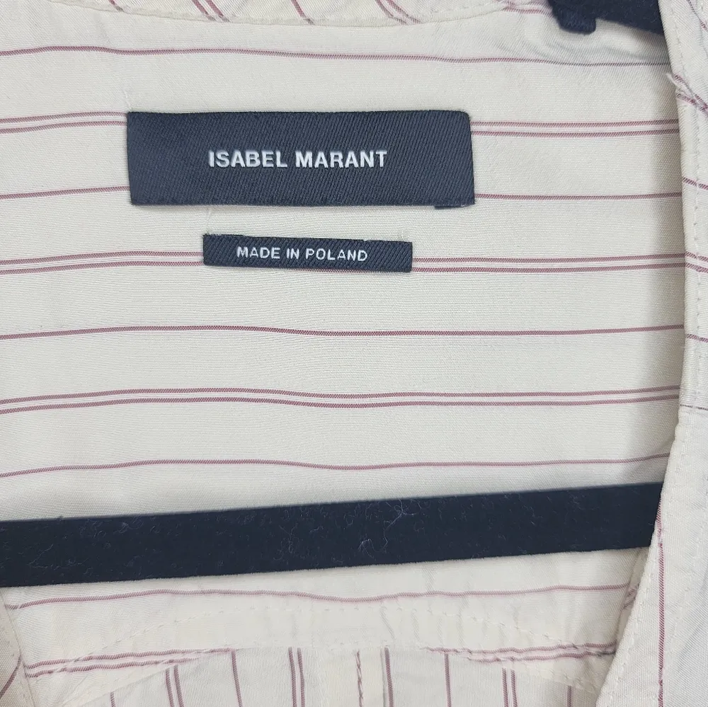 Isabel Marant Pinstripe Sleeveless Cargo Jumpsuit - Image 6