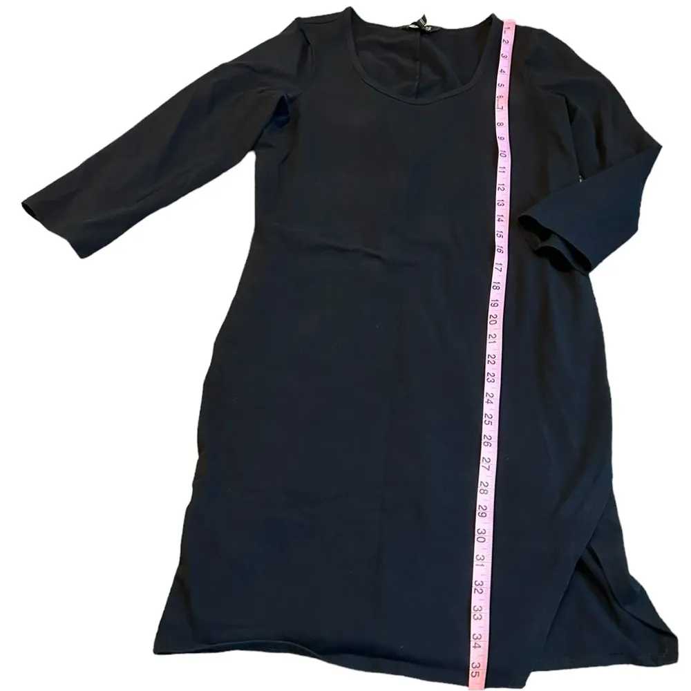 EXPRESS body hugging black dress - Image 2