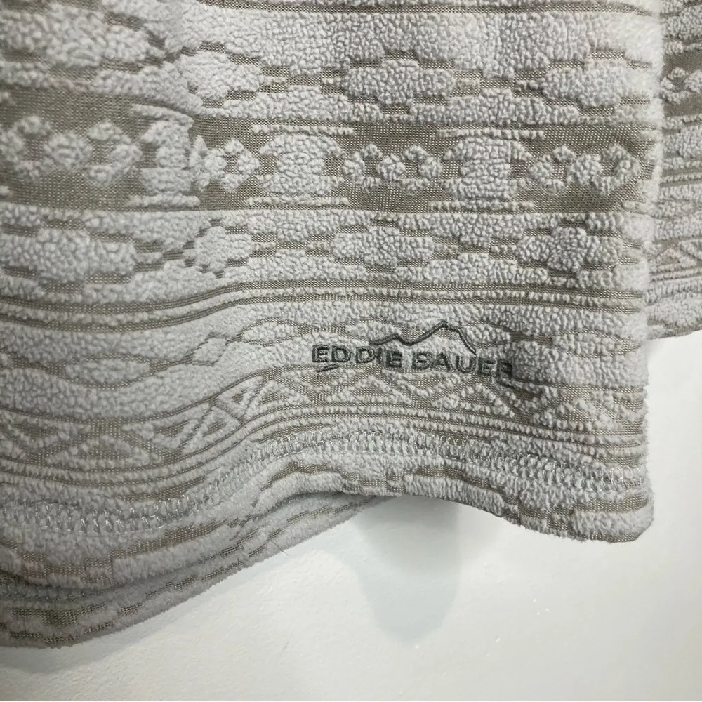 Eddie Bauer fair‎ isle fleece pullover size medium - Image 2