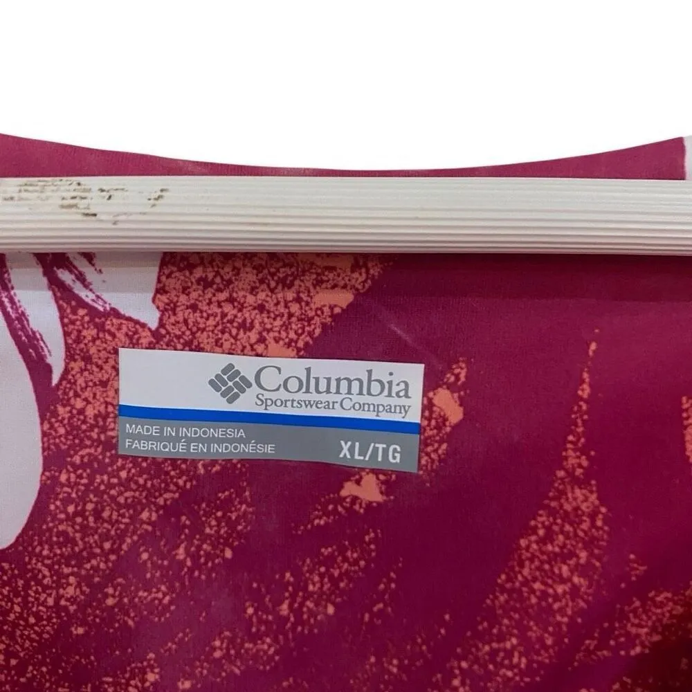 Columbia XL floral tank dress pink White size XL - Image 6