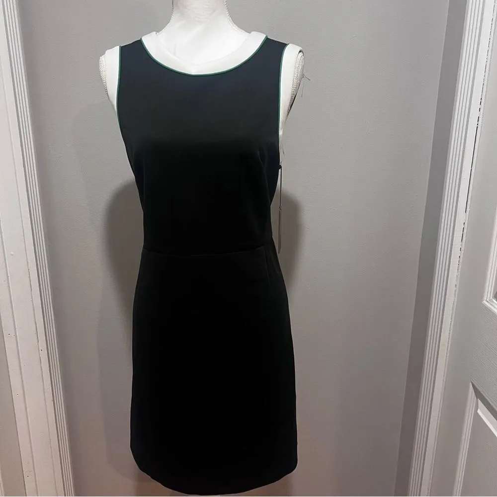 NWT Vince Camuto sleeveless midi dress women's size 12 in black - Image 3