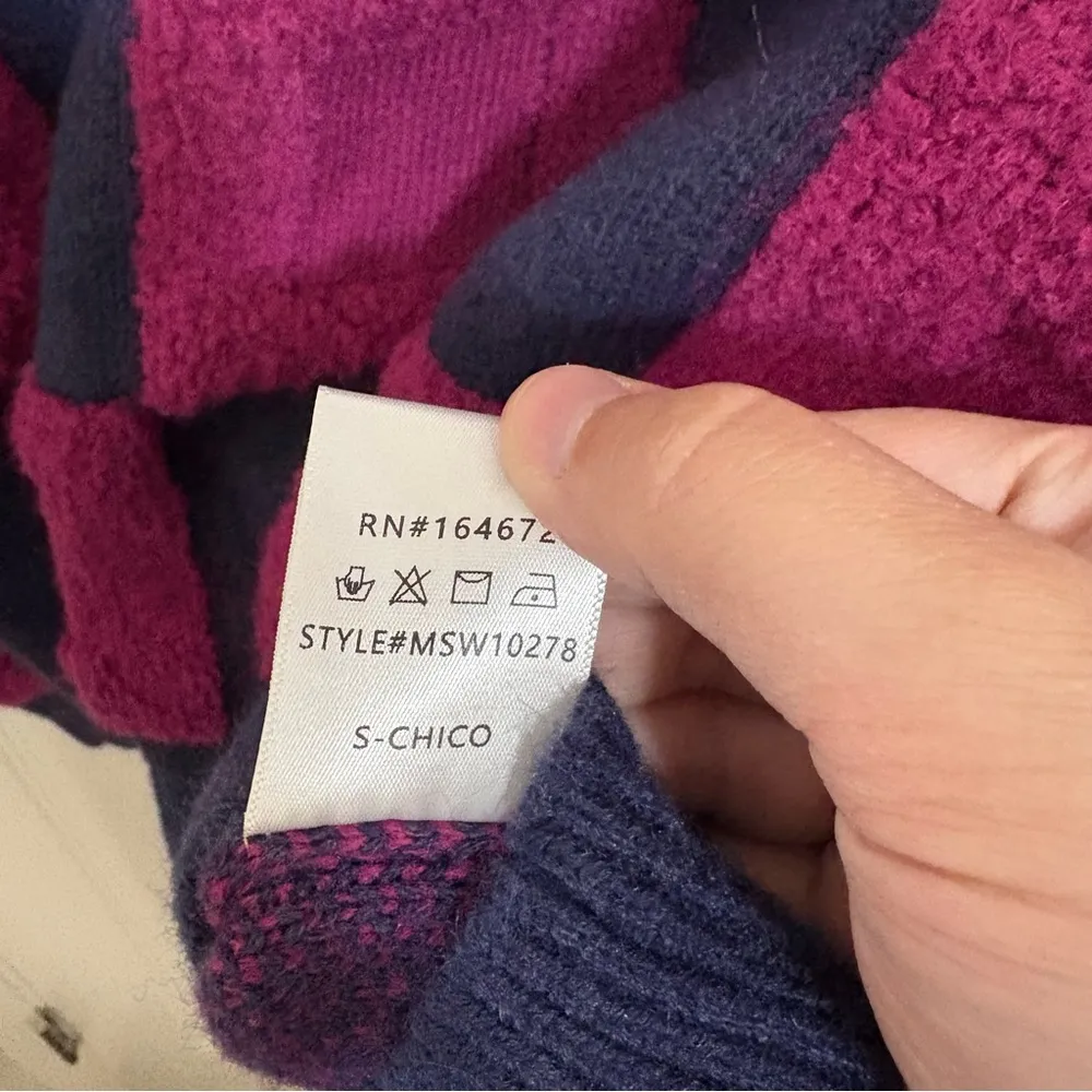 &merci checkered sweater - Image 6