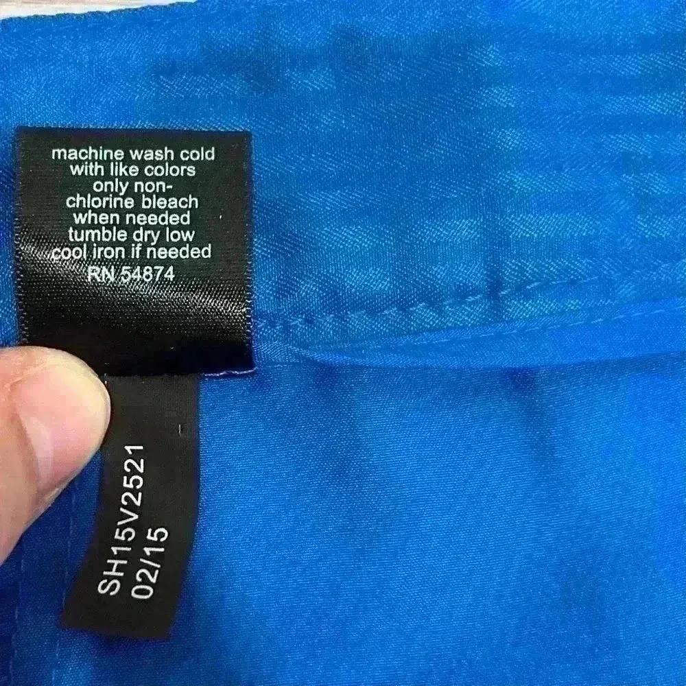 The Limited Dressy Side Zip Stretch Skort Shorts Bright Royal Blue Size 6 - Image 4