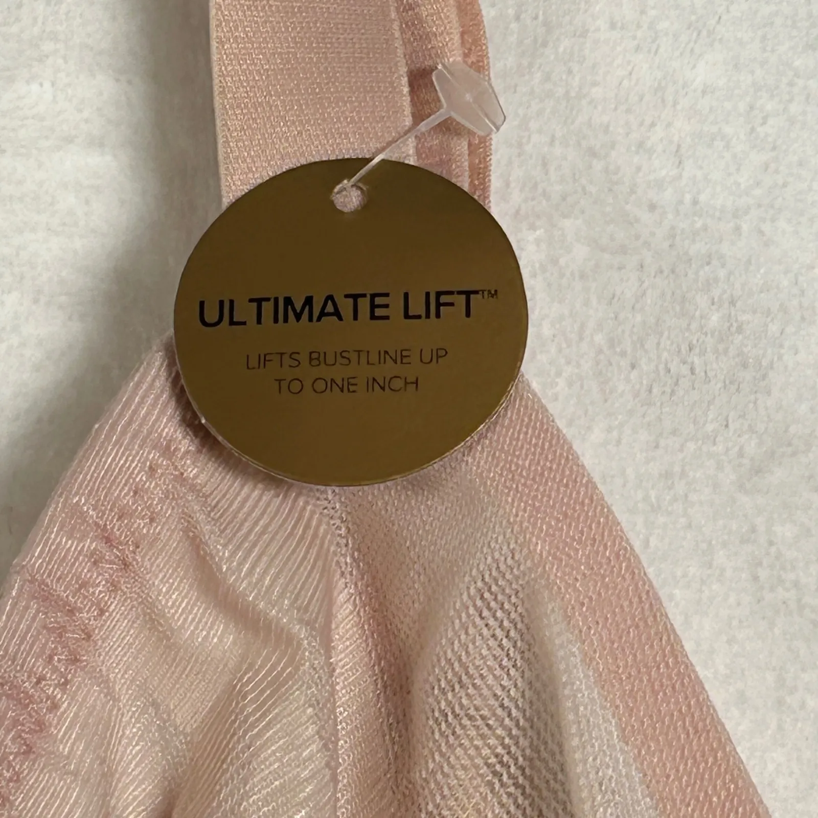 Wacoal Ultimate Lift Full Figure Bra 36DD Nude Underwire Adjustable Straps - Image 5