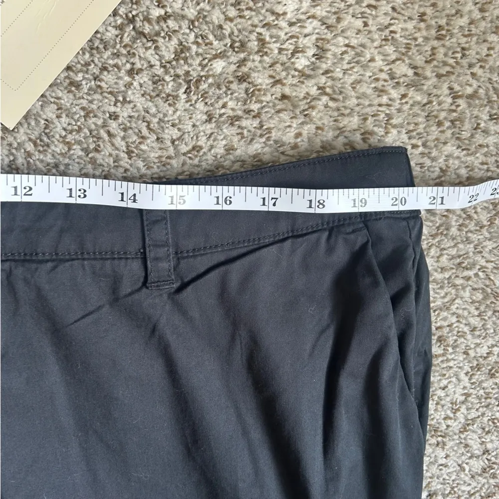 NWT Pact Women's Black Cropped Pants Neutral Casual Summer Organic Cotton XXXL - Image 5