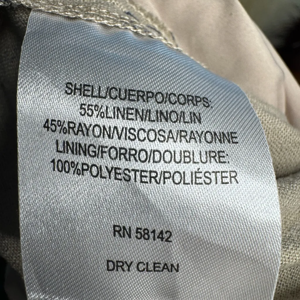 Gal Meets Glam Linen Blue Floral Jumpsuit - Image 8