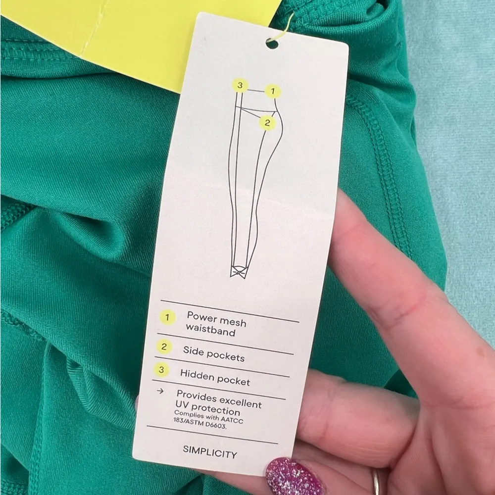 All in Motion Green Leggings XS - Image 8