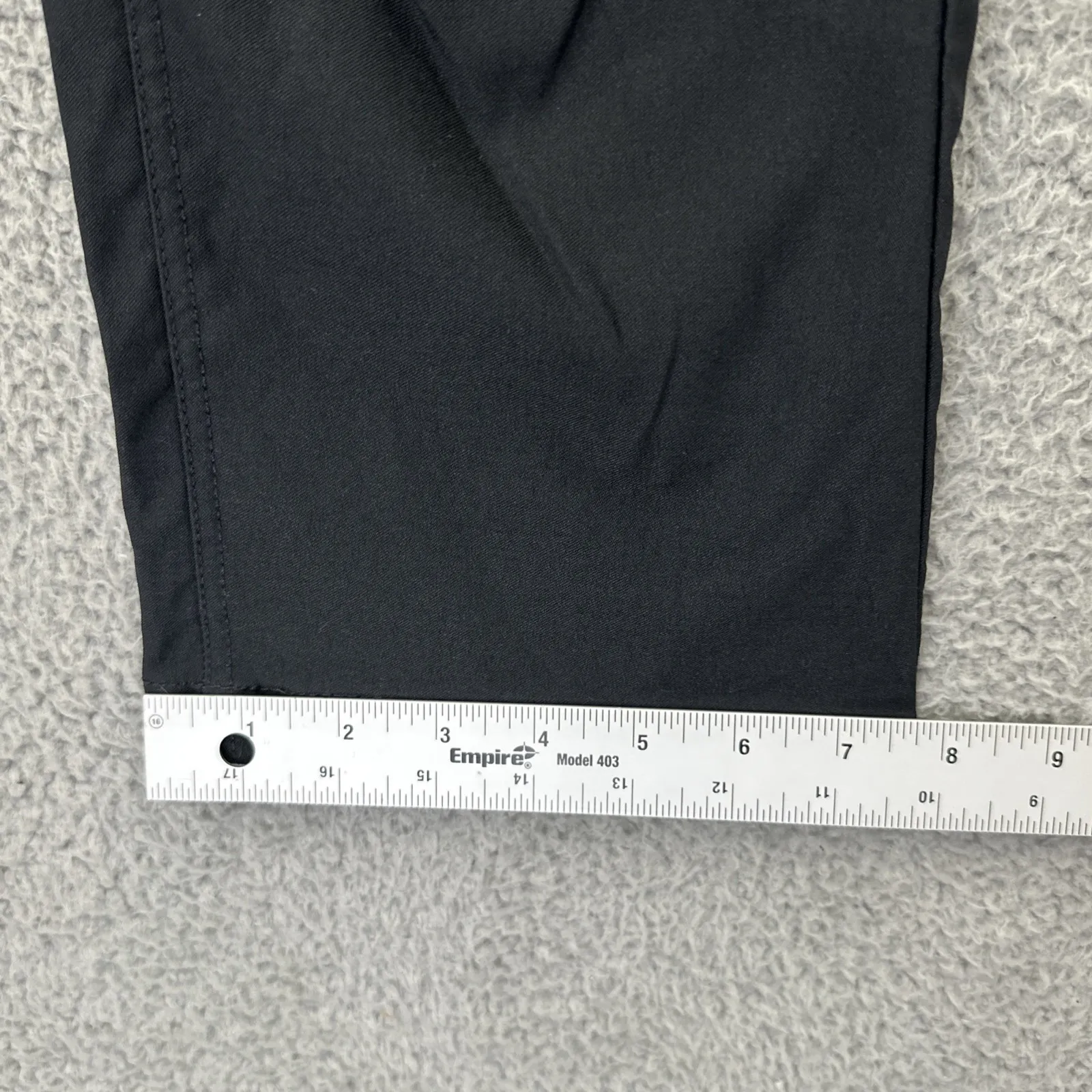 Prana Halle Pants Straight Leg Black Outdoor Travel Hiking Women's 12 Short x 27 - Image 7