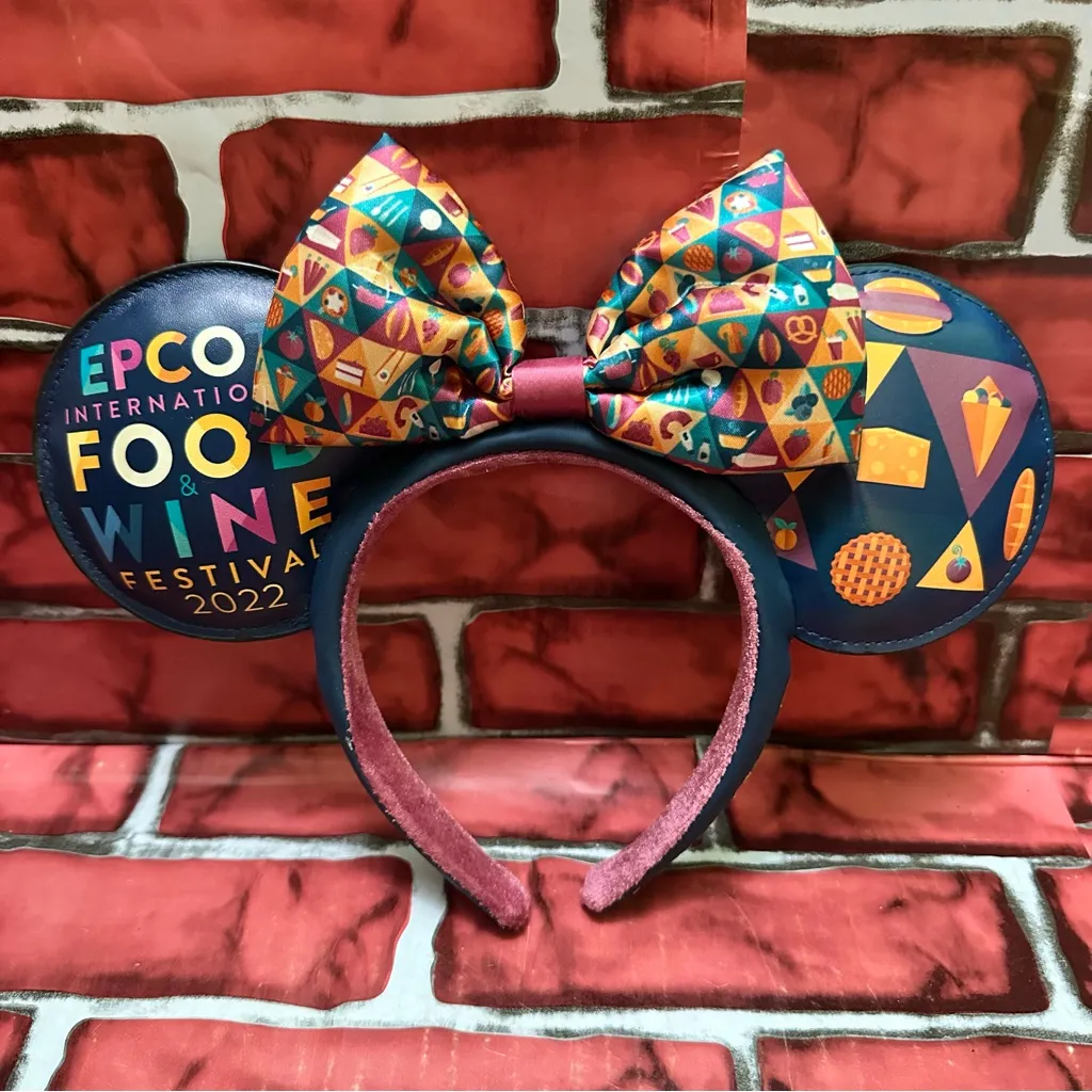 Colorful Epcot Food & Wine Festival 2022 Mickey Ears - Image 5