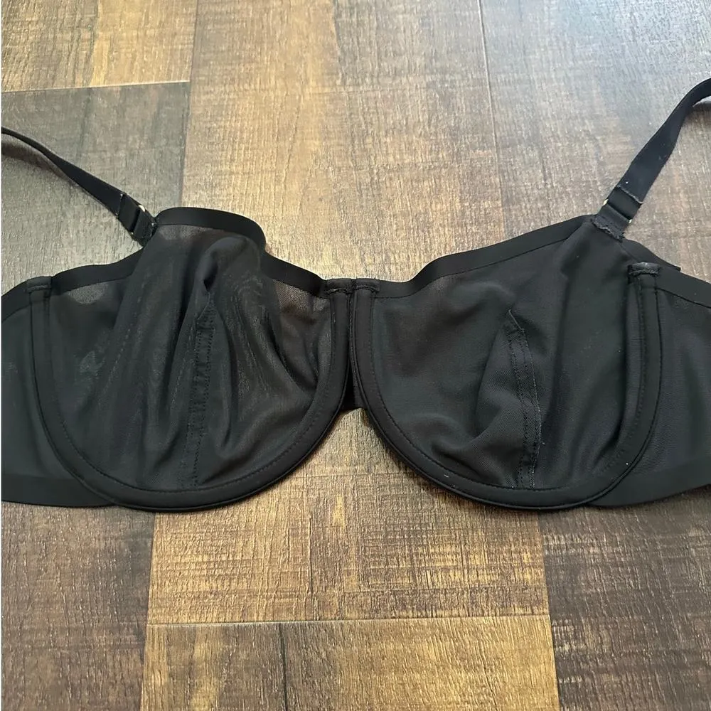 CUUP The Scoop Micro Bra in Black Size 38D - Image 8