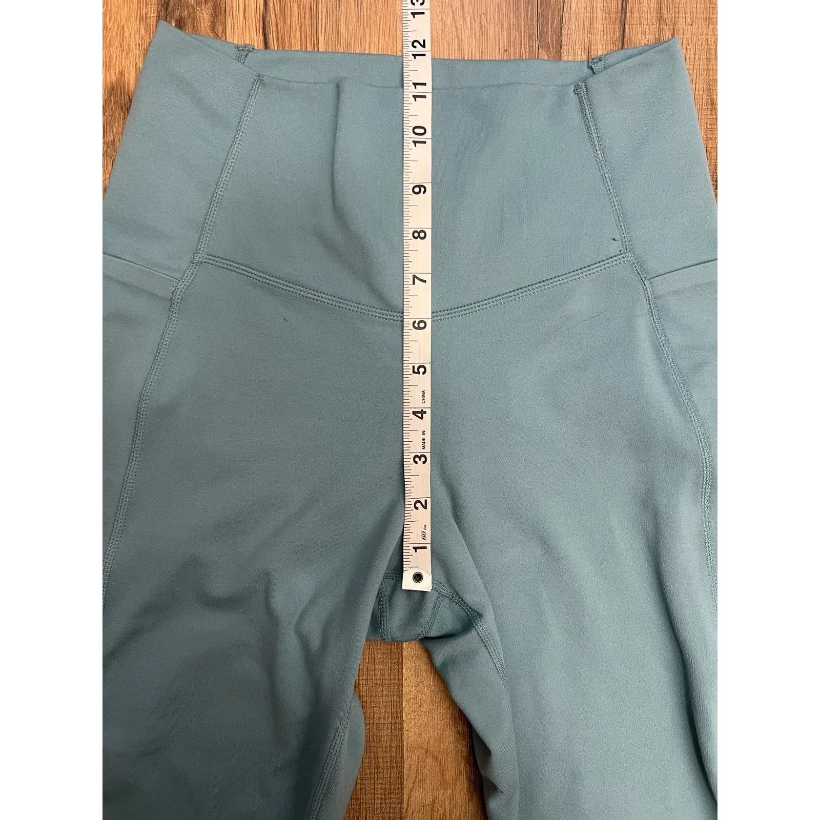 DANSKIN 1720442 SMOKE‎ BLUE BRUSHED CONTOUR LEGGINGS SZ M - Image 10