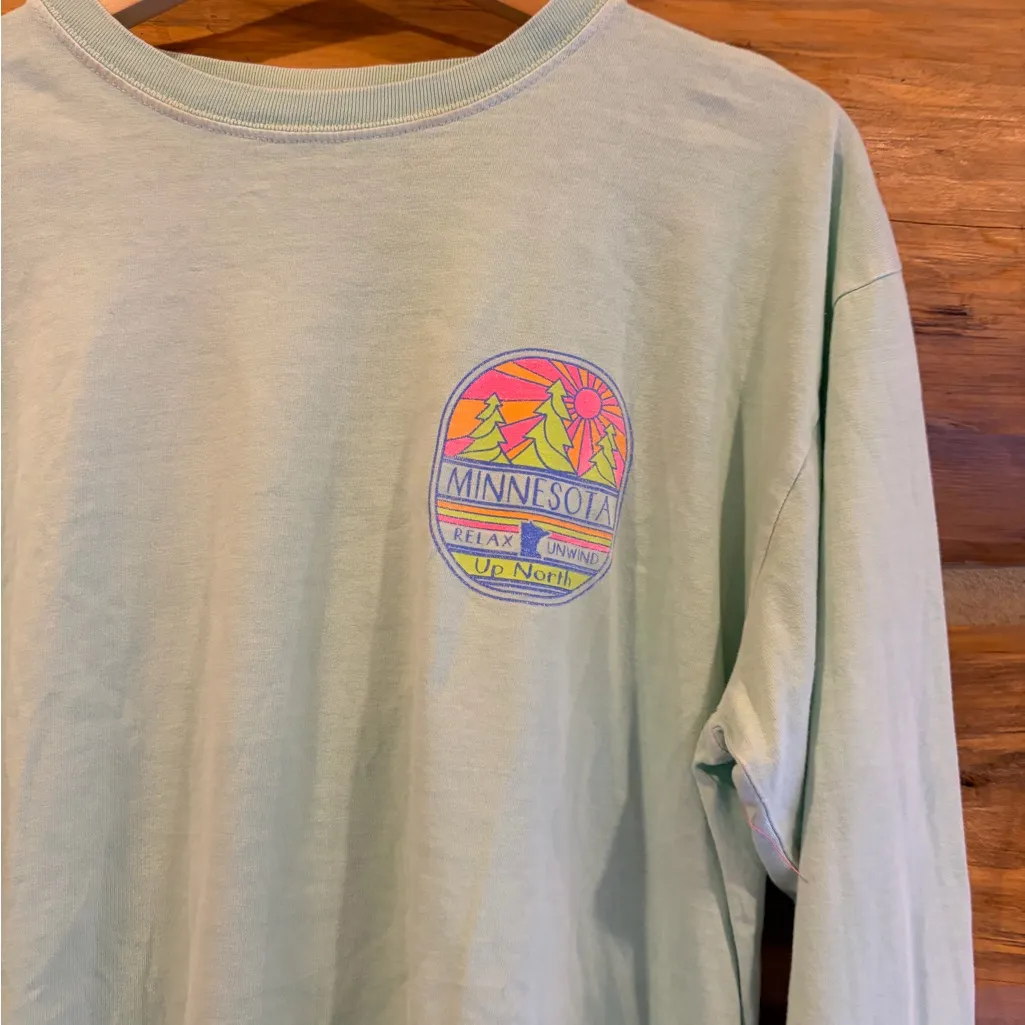 Blue 84 Minnesota Graphic Long Sleeve size M - Image 2