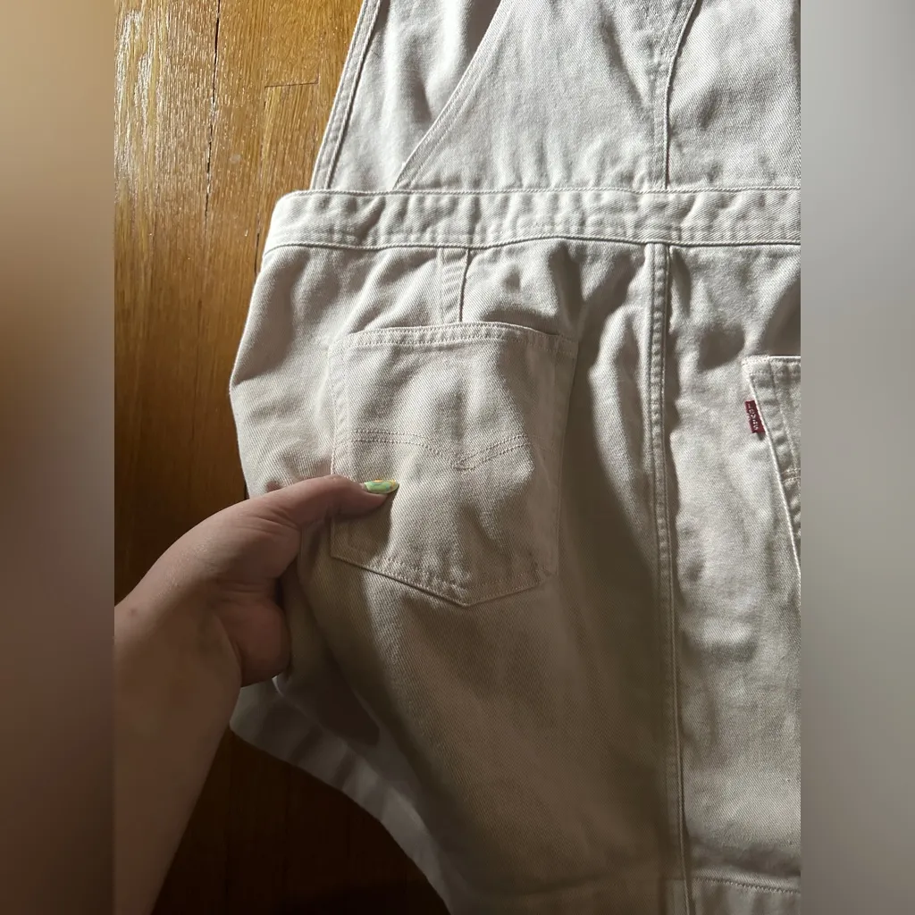 Levi’s Light Pink Nora Shirtalls, Size XL - Image 8