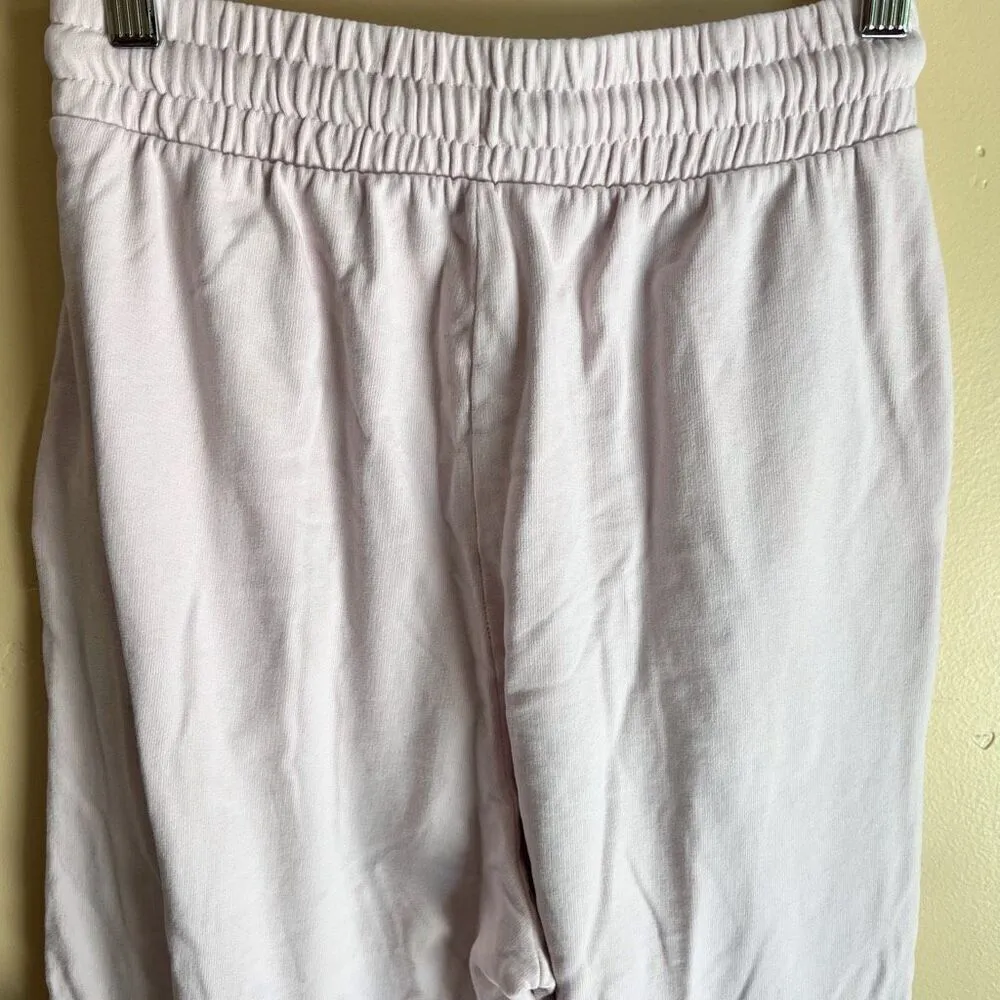 Zara Womens Light Pink‎ Cargo Elastic Waist Pull On Sweats Size Small Gorpcore - Image 9