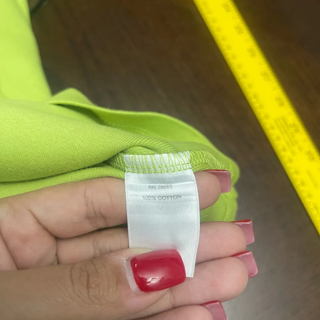 Pendleton  Lime Green Short Sleeve Women's Tee - Image 5