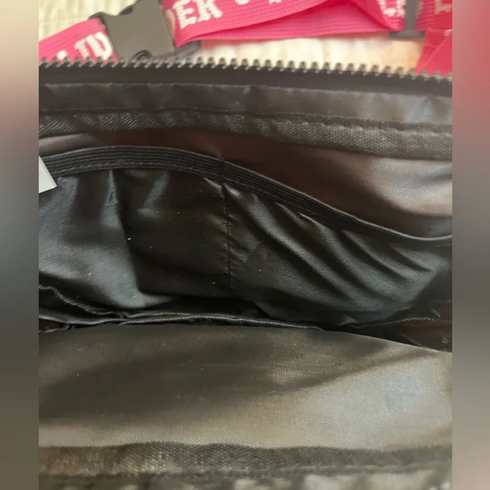 New assholes live forever pink leopard emotional baggage Fanny pack - Image 3