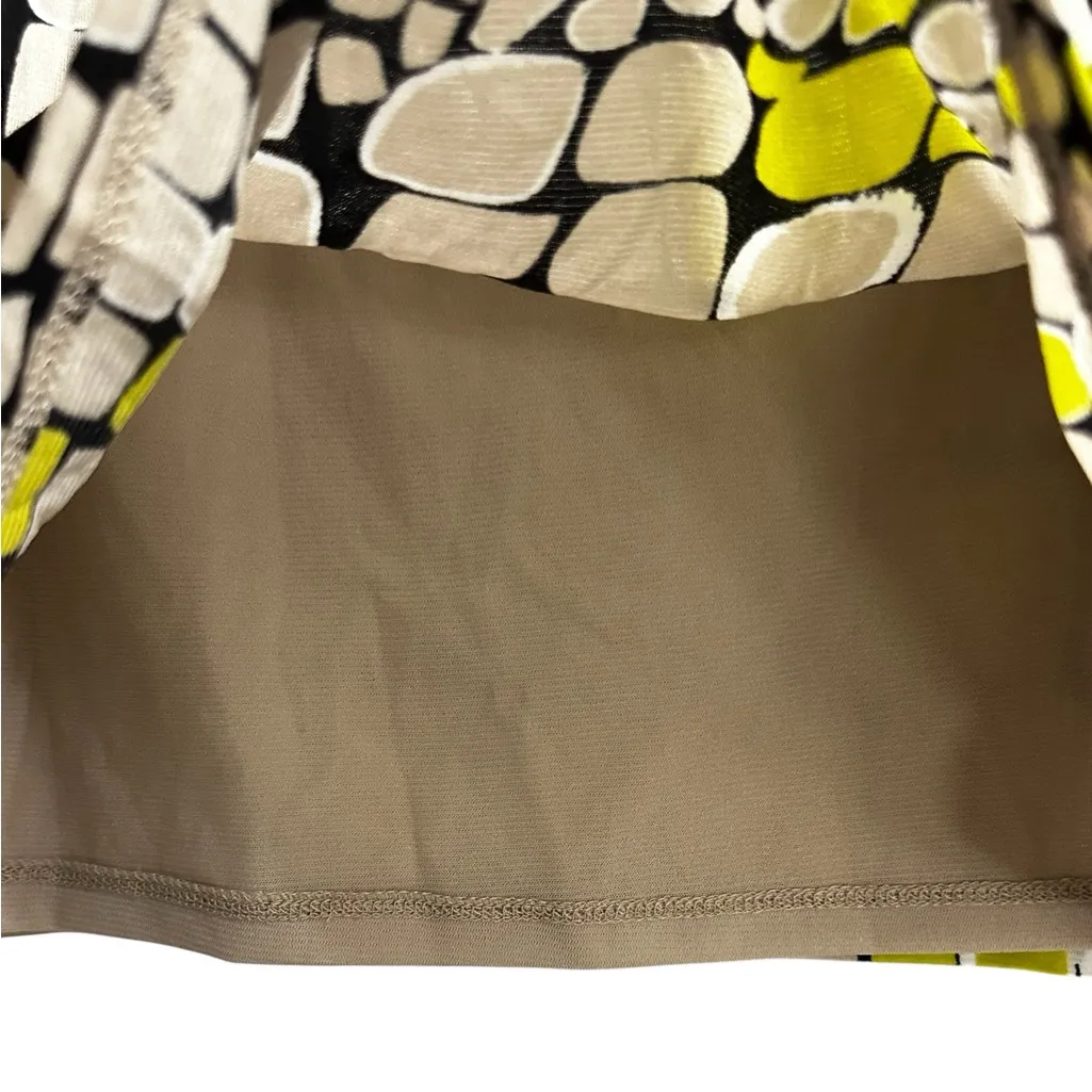 Worthington Womens Mesh Ruched Scoop Neck Cap Sleeve Top Y2K Grunge Size Med - Image 5