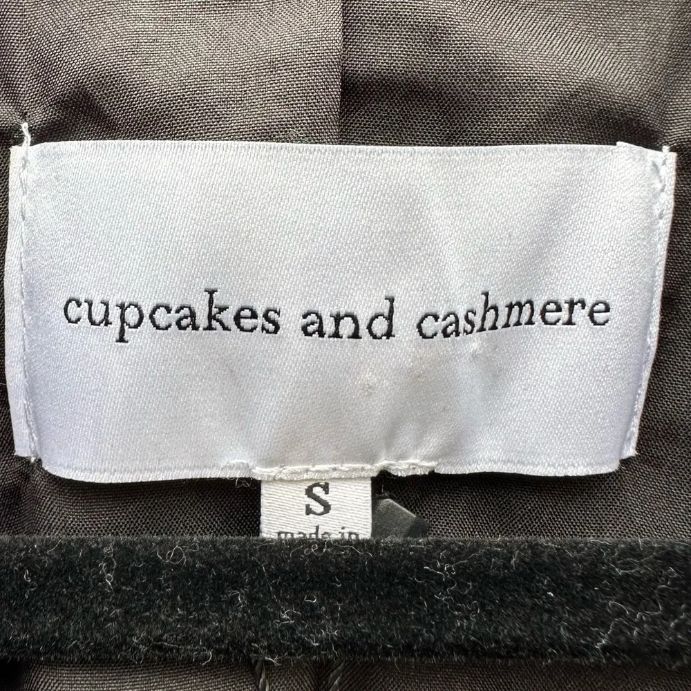 NWT Cupcakes & Cashmere Mackenzie Draped Front Jacket Sz S - Image 4