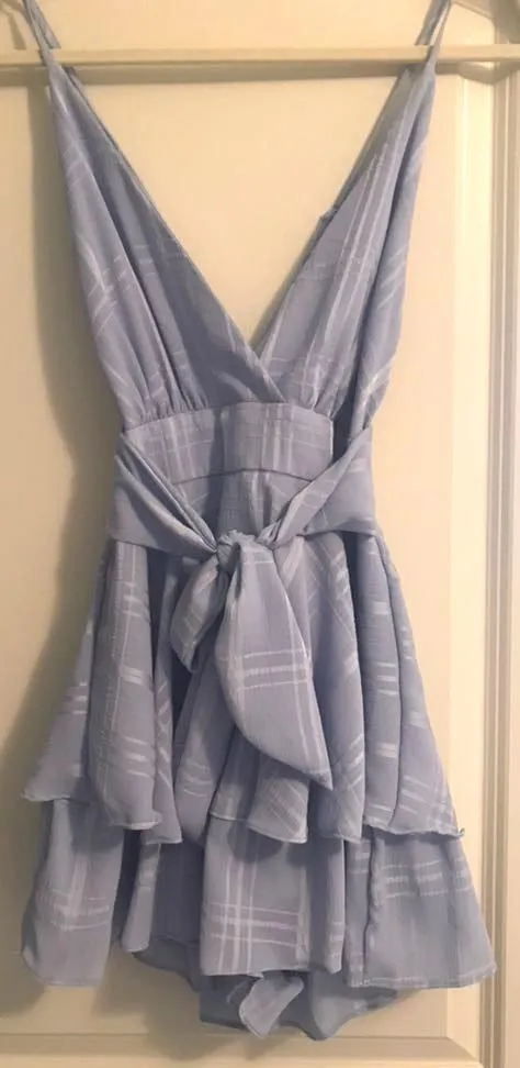 Akira Light Blue Romper - Image 4