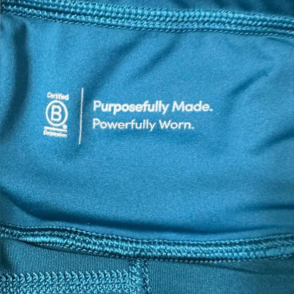 Athleta Women Momentum Teal Blue Tiered Tennis Active Golf Stretch Skort - Image 12