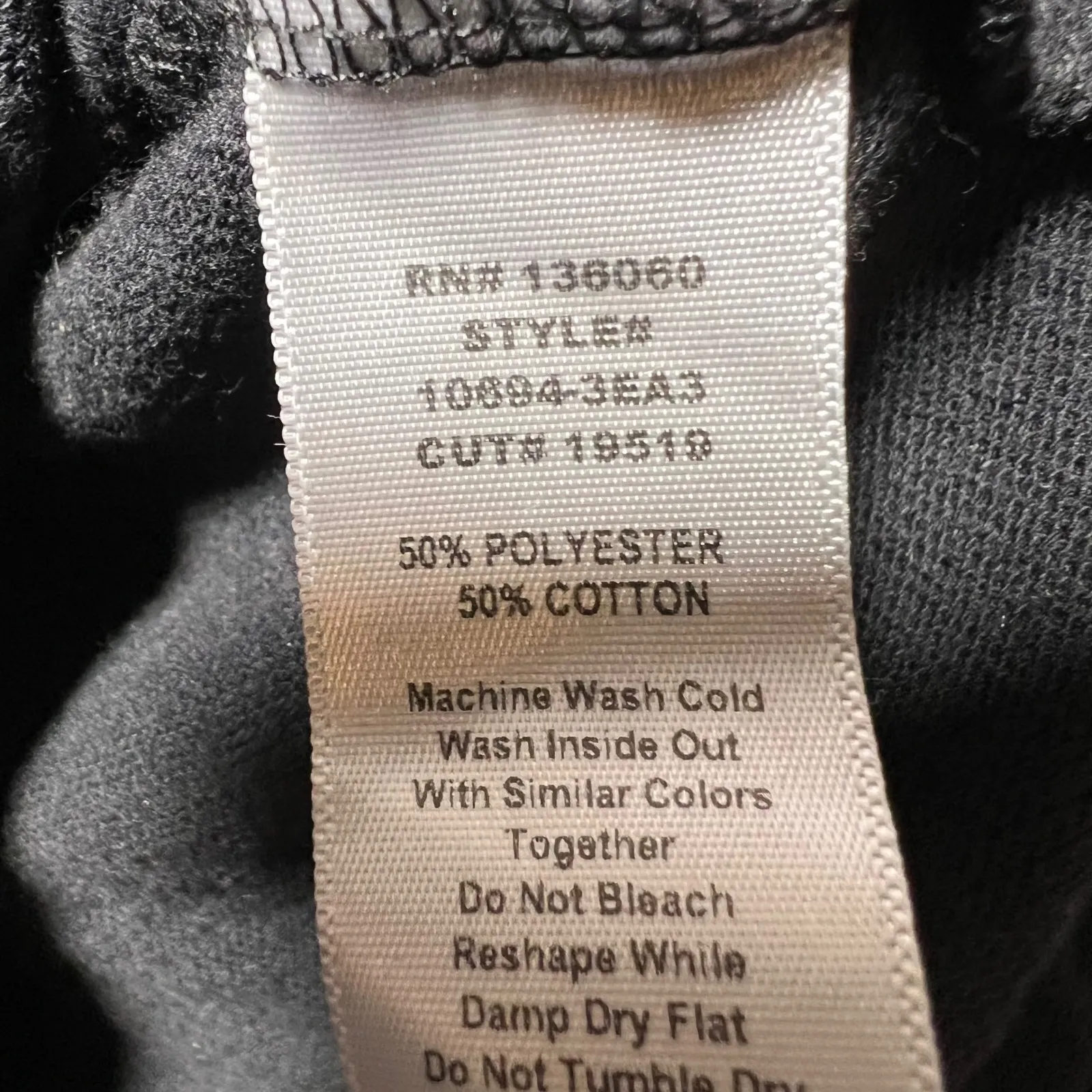 Project Social T Shirt Charcoal Grey V Neck Distressed Raw Hem Top Womens Small - Image 7