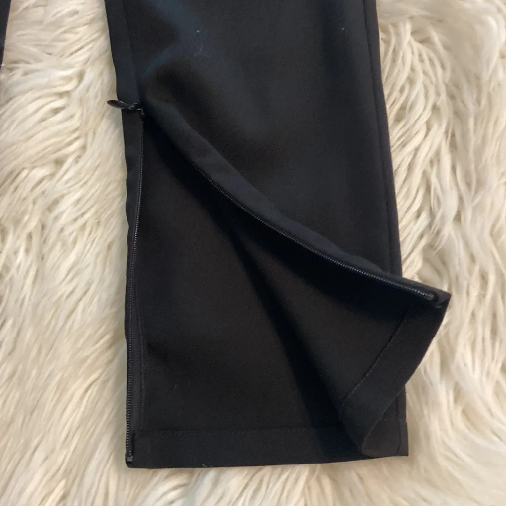 Balmain Paris Black High-Waisted Pants size 34 inseam 30” waist 24” color black - Image 8