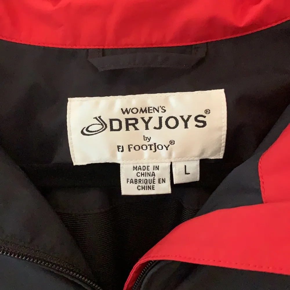 DryJoy FootJoy women’s golf jacket size L - Image 2