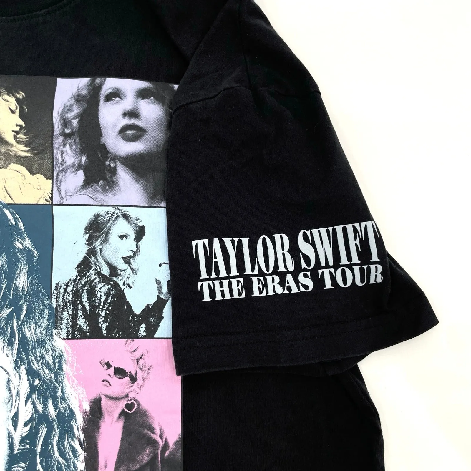 Taylor Swift Eras Tour Concert Tee Official Merch Black Albums Top Unisex Size S - Image 4