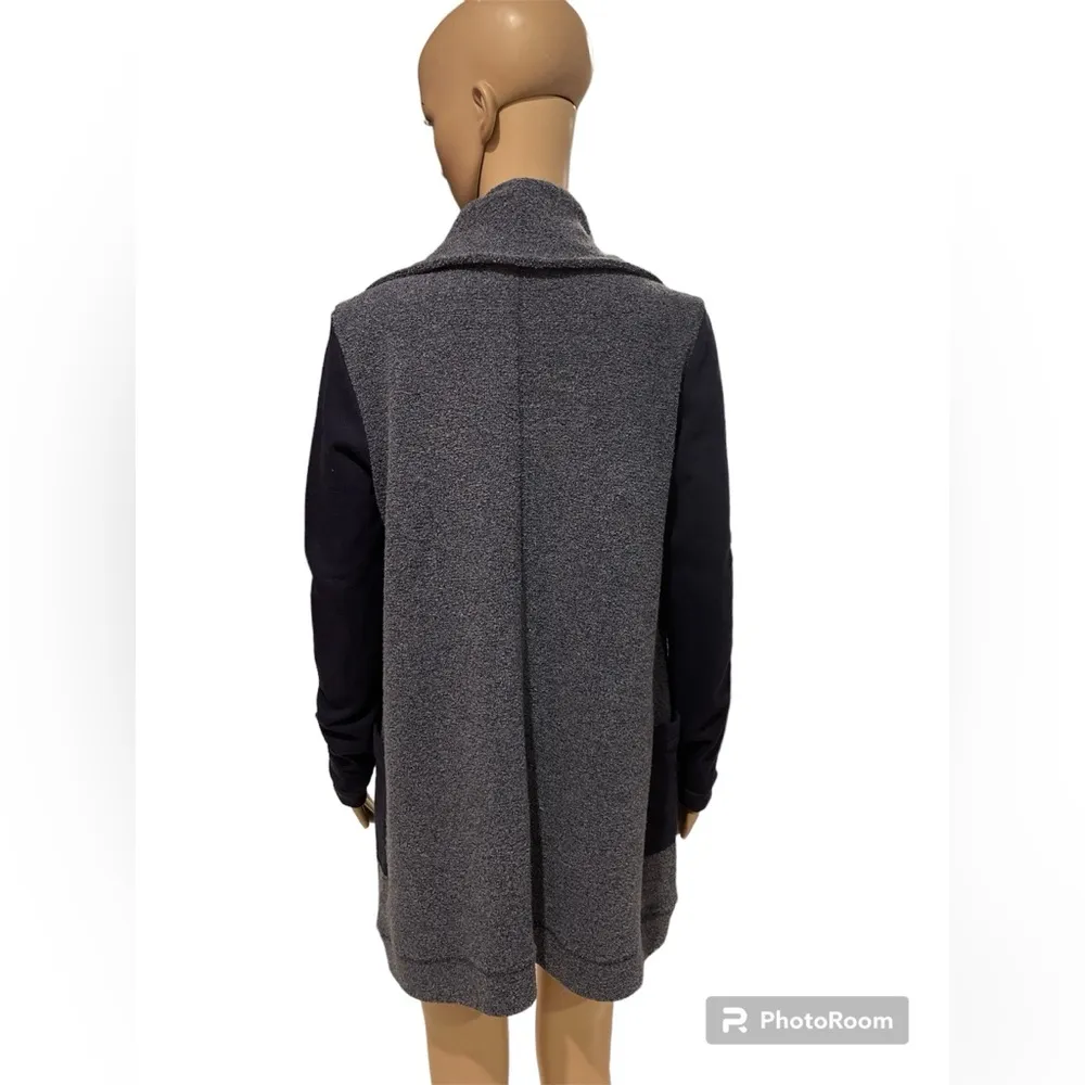 Anthropologie Cardigan Saturday Sunday Open Sweater Coat blue Size S - Image 5