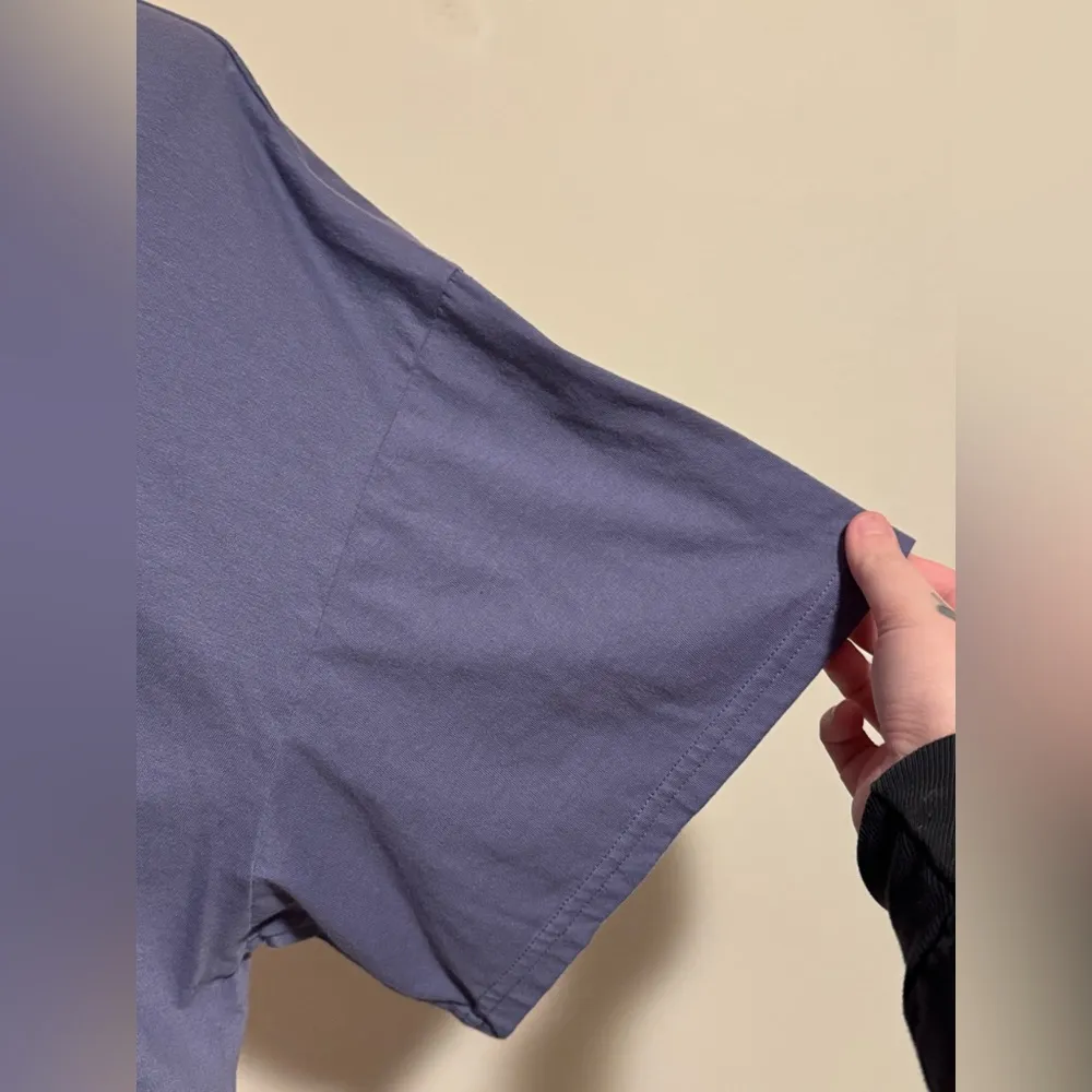 EUC Hasta Siempre Purple and White Sugar Skull Day Of The Dead Graphic Tee XXL - Image 5