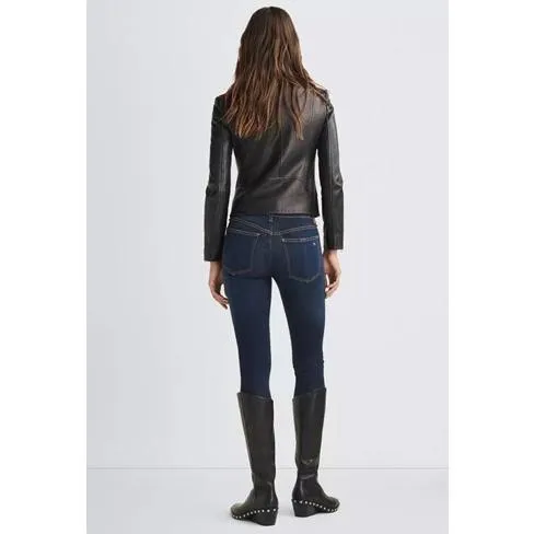Rag and Bone Cate Ankle Skinny Jean High Stretch Denim 25 - Image 2