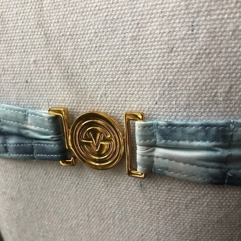 Victoria’s Secret Swim Bikini Top Beaded Tie Dye S - Image 8