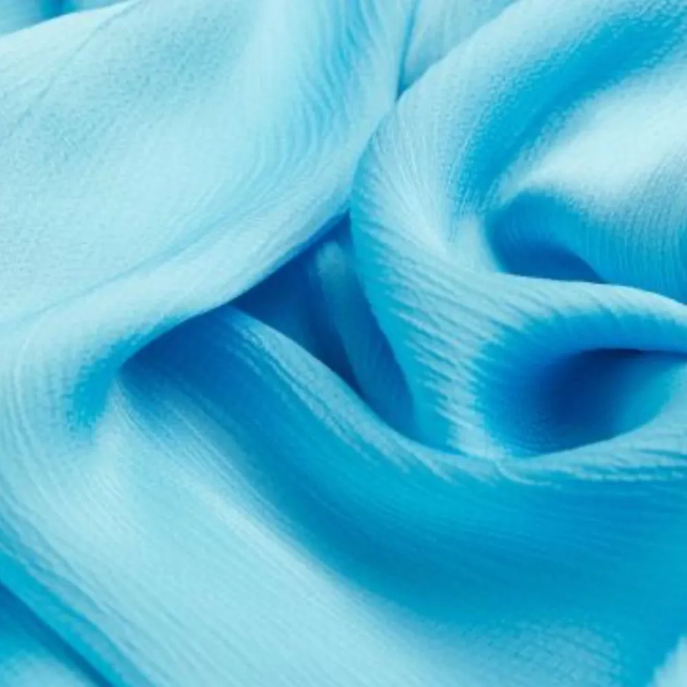 crinkle blue maxi dress - Image 2