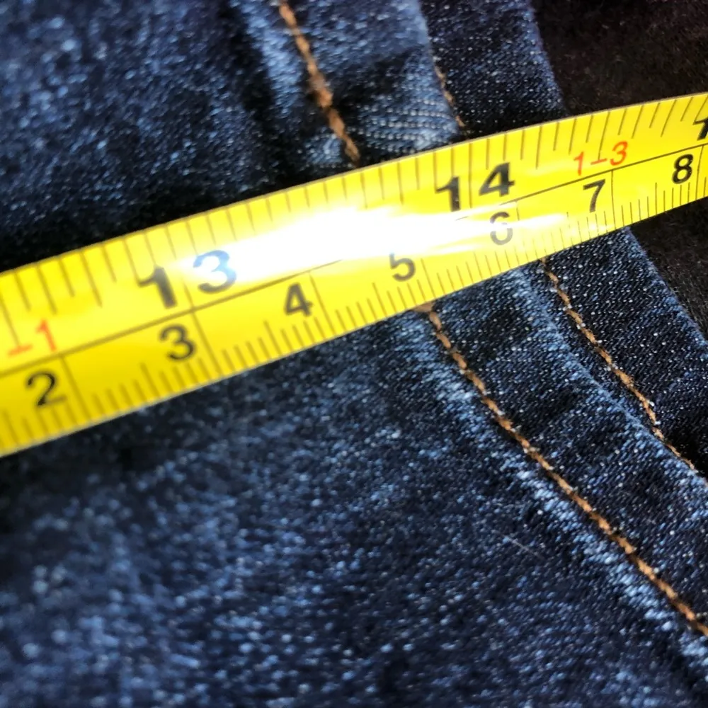 J Brand Shorts Blue Saturn Knee Length Cuffed Bermuda Shorts Sz 26 EUC Summer - Image 13