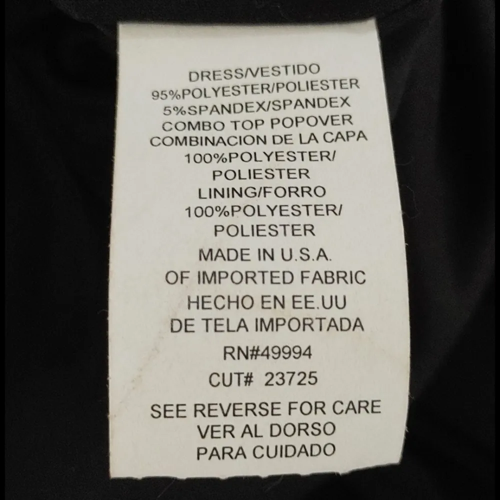 R&M Richards Shawl Cocktail Dress - Image 10