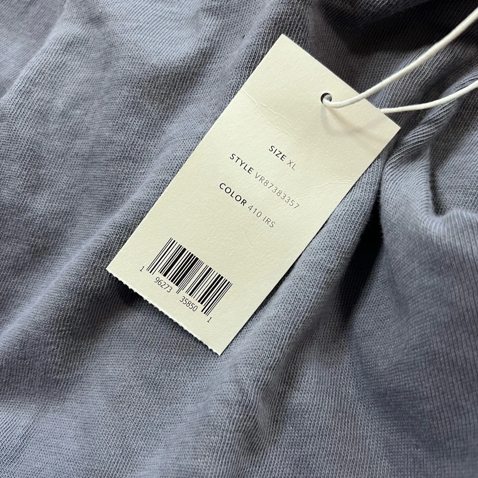 Copied - VINCE. Essentials Turtle neck in color Iris sz XL - Image 4