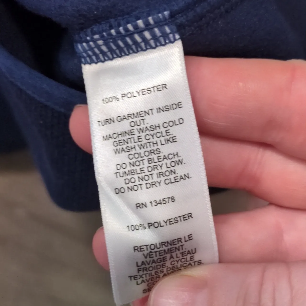 Vineyard Vines Women's Deep Bay Sweater Fleece Vest Size Small - Image 7